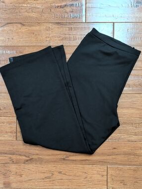 Zaggora Tuxedo Black Stretch Pants - Classic Straight Fit